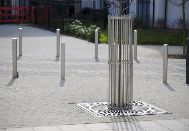 震撼來襲，佛山豪峻不銹鋼樹池蓋板廠家這把火燒到廣州！